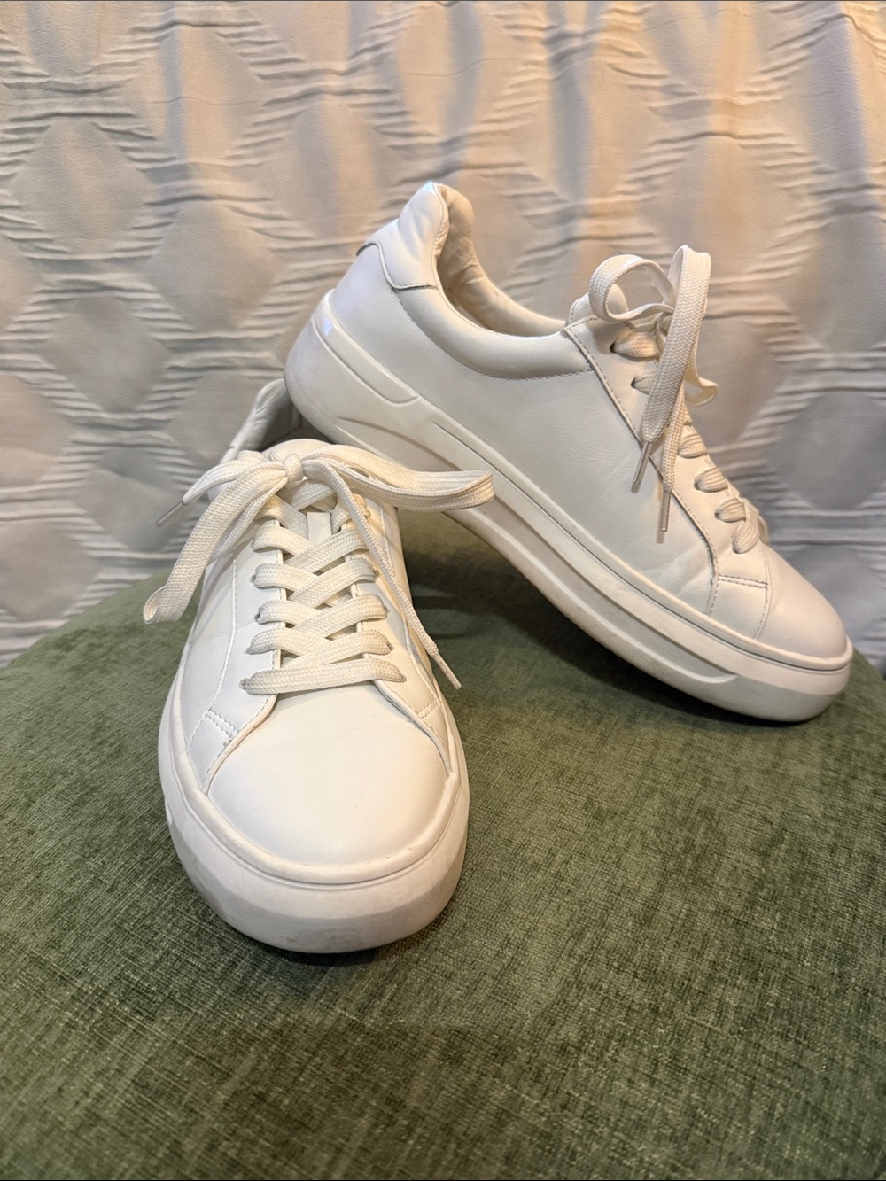 Primark Classic White Women's Platform Sneakers